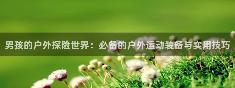 征途国际平台注册流程图：男孩的户外探险世界：必备的户